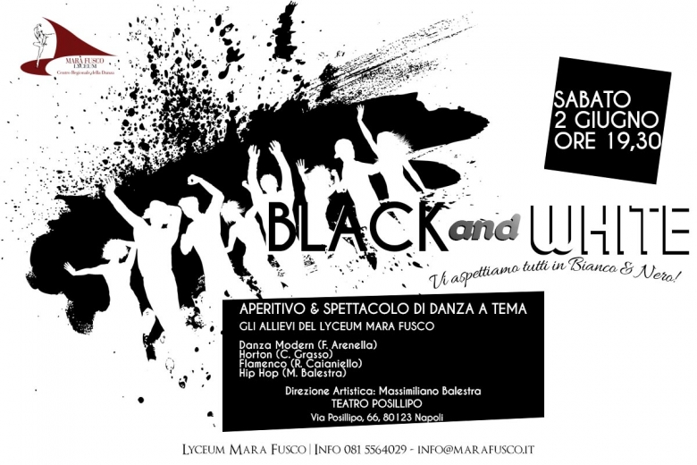 BLACK &amp; WHITE, il nuovo spettacolo di danza del Lyceum Mara Fusco