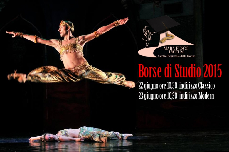 Borse di Studio 2015 Danza Classica Accademica e Danza Modern
